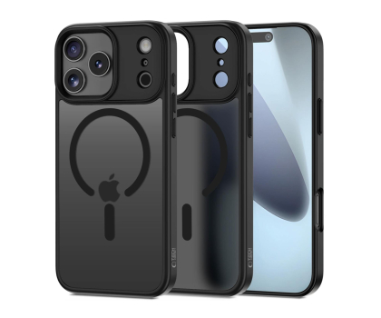 Etui do telefonów Tech-Protect Magmat Magsafe do Iphone 17 Pro Max Matte Black